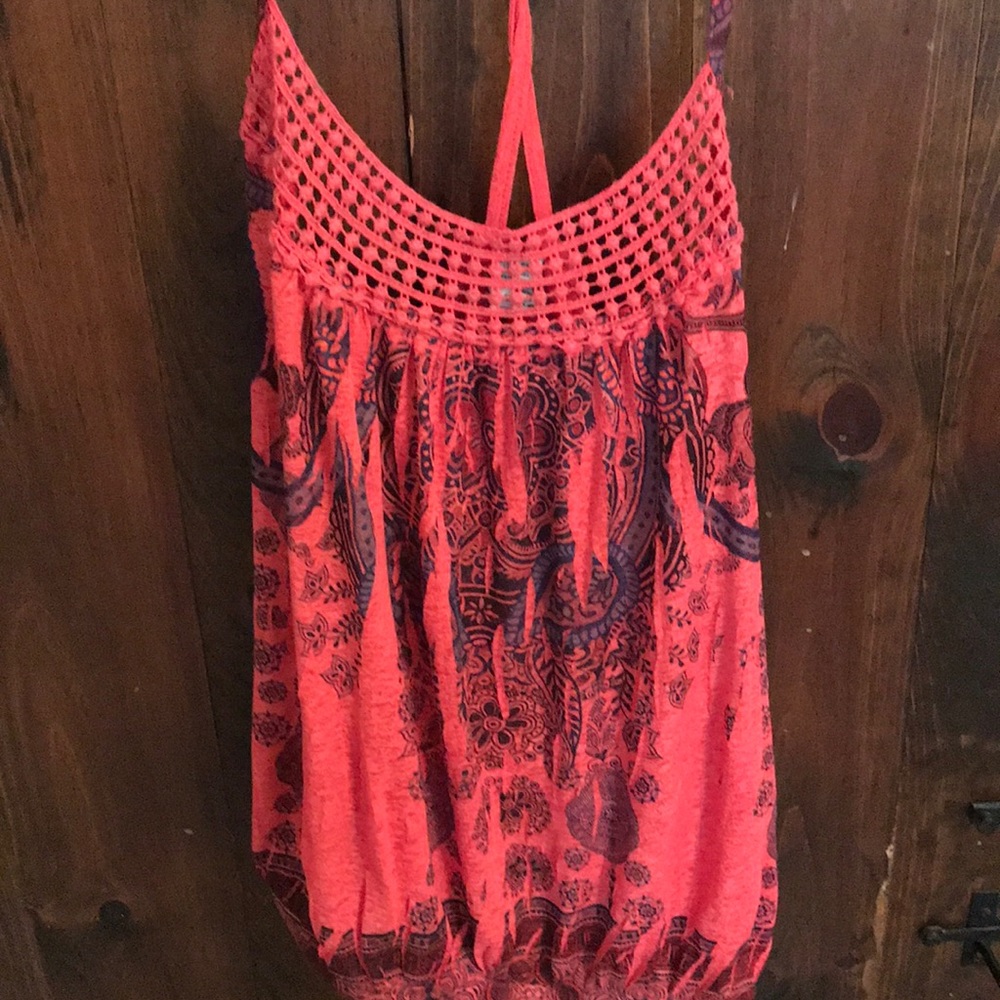 American Rag Tank - paisley print halter